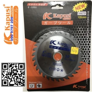 Lưỡi - Đĩa cưa gỗ cao cấp Japan 110x30T (4 Inch) KAPUSI K-1050 - CÔNG TY TNHH DV TM THIẾT BỊ VÀ CÔNG NGHỆ QUỐC GIA
