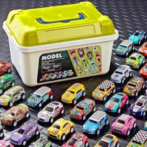 48 Bộ 30 Xe Đồ Chơi Sắt