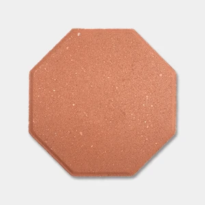 Gạch block tự chèn bát giác màu đỏ - Đại Phương