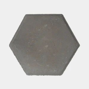 Gạch block tự chèn lục giác màu ghi