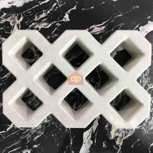 Gạch block tự chèn trồng cỏ 8 lỗ bóng