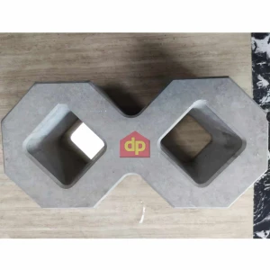 Gạch block tự chèn trồng cỏ số 8 bóng