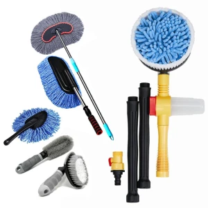 Chổi rửa xe ô tô đa năng tự xoay 360 độ - Phụ kiện ô tô