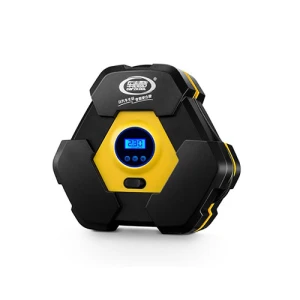 Máy bơm lốp xe hơi điện tử, tự ngắt, cài đặt thông số (Điện 12V)