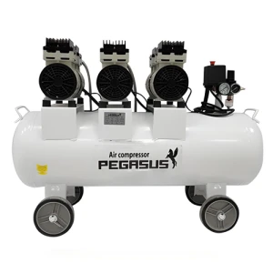 Máy nén khí không dầu Pegasus TM-OF750x3- 70L