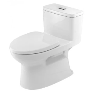 Bồn Cầu Inax AC-969VN 1 khối Men Aqua Ceramic