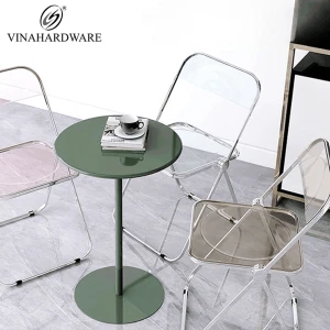 Bàn Bar Tròn Cao 1050cm Mặt Bàn Thép Sơn Tĩnh Điện Vinahardware