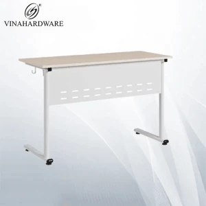 Bàn Giáo Viên, Bàn Học Sinh Xếp Gọn Vinahardware Kèm Yếm Che - Nội Thất Trường Học Thông Minh