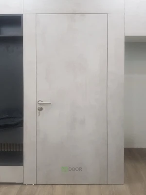 Cửa âm vách giấu khuôn Laminate LK4430A vân bê tông