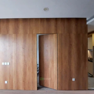 Cửa giấu khuôn âm vách Melamine 445EV tại Hòa Bình Green City