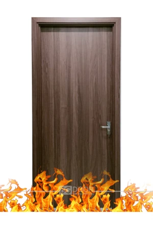 CỬA GỖ CHỐNG CHÁY MDF MELAMINE 612EV THI CÔNG TẠI HIMLAM HÀ ĐÔNG