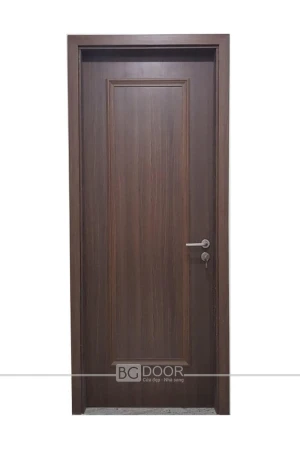 Cửa nhựa Composite K34 phào nổi BGDOOR thi công tại Phúc Đồng Long Biên
