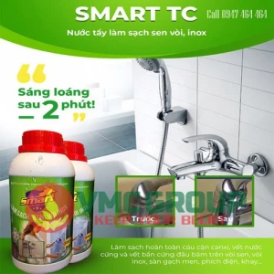 SMART TC CHẤT TẨY SẠCH VÒI TẮM VÀ INOX HCHP