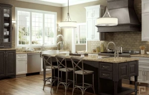 TỦ BẾP GỖ TỰ NHIÊN TBTN02