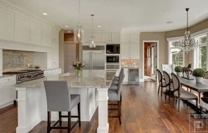 TỦ BẾP GỖ TỰ NHIÊN TBTN08