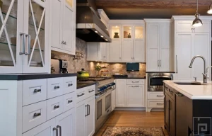 TỦ BẾP GỖ TỰ NHIÊN TBTN13