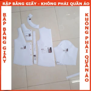 Rập giấy A0 mã 623 (BẢN VẼ) rập áo sơ mi