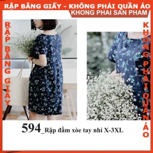 Rập giấy mã 594 (BẢN VẼ) rập đầm