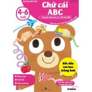 SÁCH TIẾNG ANH CHO TRẺ 4-6 TUỔI_Chữ cái ABC (4 6 tuổi)
