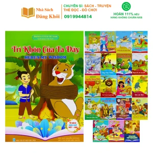 Sách - Truyện cổ tích song ngữ Anh Việt bộ 10-20 cuốn