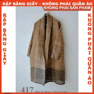 Rập giấy A0 mã 417 (BẢN VẼ) rập áo