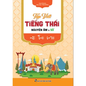 Sách - Tập viết tiếng thái nguyên âm & số (HA)