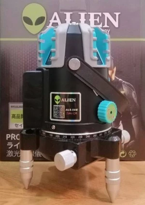 Máy cân bằng laser ALIEN AL5-50X 5 tia xanh siêu sáng