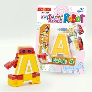 Đồ Chơi DUKA: Chữ Cái Biến Hình - ROBOT A (DK81227)