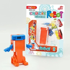 Đồ Chơi DUKA: Chữ Cái Biến Hình - ROBOT I (DK81235)