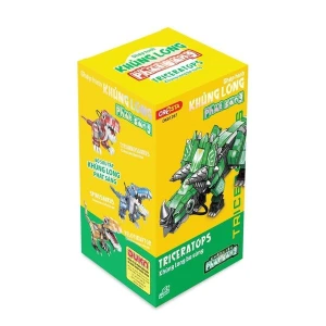 Đồ Chơi DUKA: Ghép Hình Khủng Long Phát Sáng - Khủng Long Ba Sừng (DK 81287)