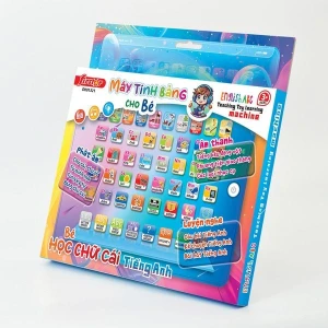 Đồ Chơi DUKA: Máy Tính Bảng Thông Minh Cho Bé - Bé Học Chữ Cái Tiếng Anh - DK81321