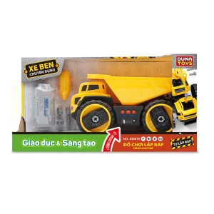 Đồ Chơi DUKA: Xe Công Trình Tự Tháo Lắp - Xe Ben Chuyên Dụng - 839618