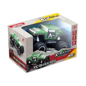 Đồ Chơi DUKA: Xe địa hình điều khiển từ xa - Xe quân đội: DK81010