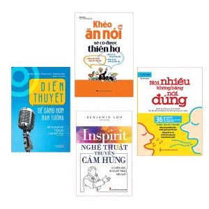 Sách: Combo Nghệ Thuật Truyền Cảm Hứng Trước Đám Đông (4 Cuốn)