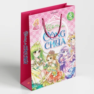 Sách: Combo Tô Màu Công Chúa - Túi 6 Cuốn