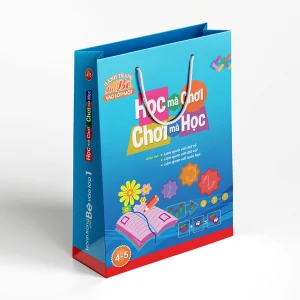 Sách: Học Mà Chơi - Chơi Mà Học Dành Cho Trẻ 4-5 Tuổi - Túi 5 Cuốn