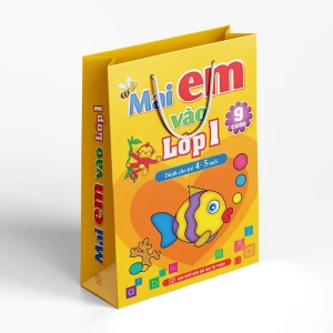 Sách: Mai Em Vào Lớp 1 - Dành Cho Trẻ 4 Đến 5 Tuổi - Túi 9 Cuốn