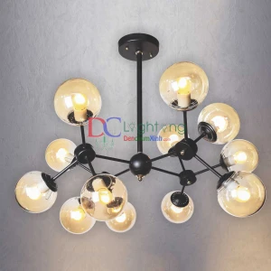 Đèn Chùm CaFe DCX 321/12 ( Rộng 80cm )