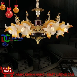Đèn chùm cổ điển CN-2768/8 chính hãng giá tốt tại quận 12-TP. Hồ Chí Minh tại cửa hàng Đèn Chùm Xinh - Đèn chùm xinh - phân phối sỉ và lẻ đèn trang trí - led TPHCM