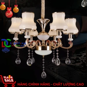 Đèn chùm cổ điển CN-4768/6 chính hãng giá tốt tại quận 12-TP. Hồ Chí Minh trang trí văn phòng, thẩm mỹ viện