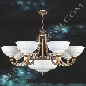 Đèn chùm cổ điển DCX 004/8 (Rộng 90cm )