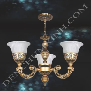 Đèn chùm cổ điển DCX 8571/3 (Rộng 60cm )