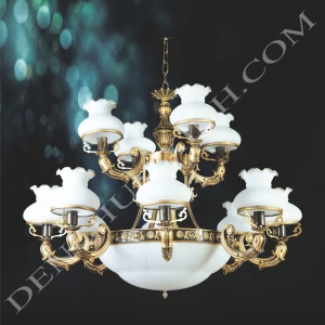 Đèn chùm cổ điển DCX8005/12 - Đèn chùm xinh - phân phối sỉ và lẻ đèn trang trí - led TPHCM