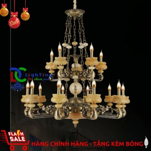 Đèn chùm đồng CĐ-2008/10 5 chính hãng trang trí nhà hàng,Showroom nội thất, phòng khách...vvv - Đèn chùm xinh - phân phối sỉ và lẻ đèn trang trí - led TPHCM