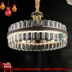 Đèn chùm pha lê cao cấp CPL-5708/600 trang trí thẩm mỹ viện, Studio áo cưới, phòng khách