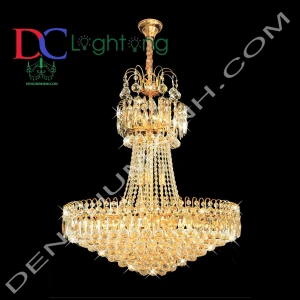 Đèn chùm Pha Lê cao cấp DCX010 (Rộng 80cm )