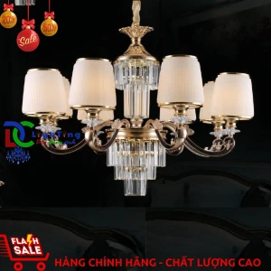 Đèn chùm pha lê CN-5668/8 giá rẻ chính hãng tại quận 12-TP. Hồ Chí Minh