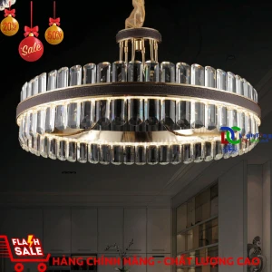 Đèn chùm pha lê CPL-5708/800 trang trí phòng ngủ, Salon tóc, Showroom nội thất