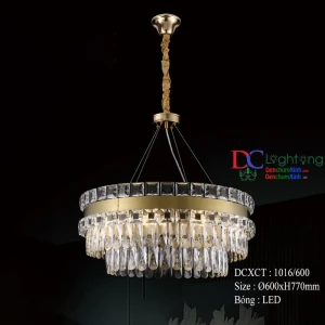Đèn chùm pha lê hiện đại trang trí quán 1016/600