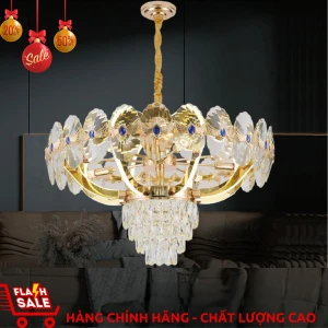 Đèn chùm pha lê TFL-7202/600 chính hãng trang trí nhà hàng, khu vui chơi, phòng khách